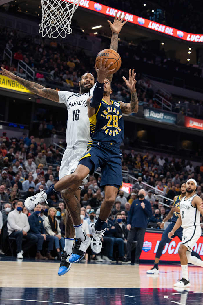 James Johnson Keifer Sykes Indiana Pacers Brooklyn Nets